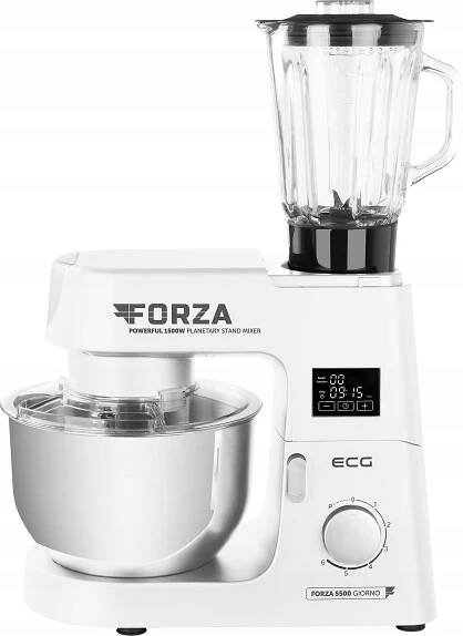 ECG FORZA 5500 Kuchyňský robot Giorno Bianco