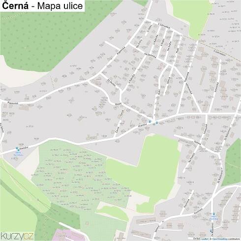 Černá - mapy | Kurzy.cz