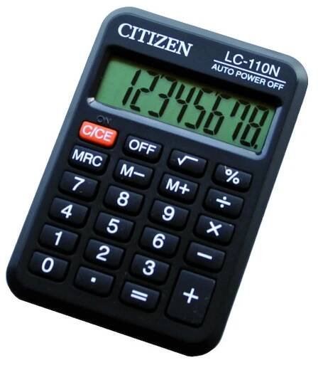 Kalkulačka Citizen LC-110NR