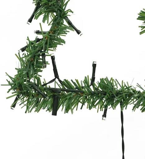 Vánoční stromky na špejlích, 3 ks, 50 LED, 30 cm za 831.00CZK - Allegro