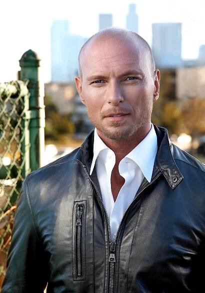 Luke Goss In Black Leather Jacket Wallpaper