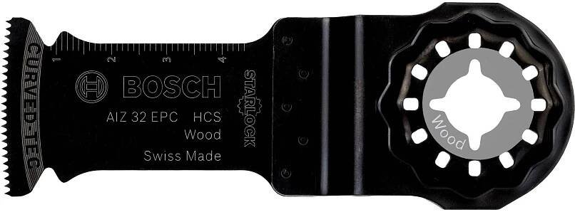 Bosch Accessories 2608661637, AIZ 32 EPC HCS ponorný pilový list, 32 mm, 1 ks : Půhy.cz