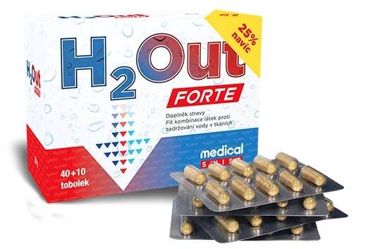 H2Out Forte tob. 40+10 tob. medical swiss