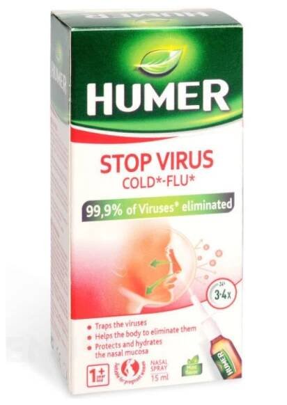 HUMER STOP VIRUS Nosní sprej 15ml