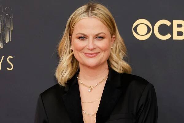 Amy Poehler at the 73rd Emmy Awards on Sept. 19, 2021