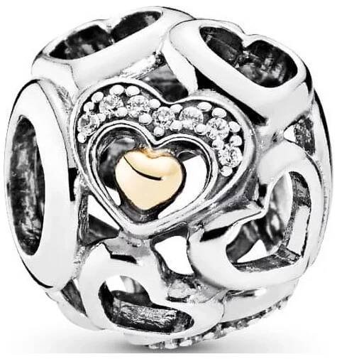 PANDORA - Heart of Romance, Clear CZ
