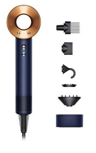 Dyson Supersonic HD07 pruská modrá/medená