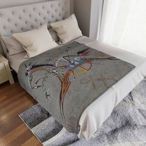 Stone Pony 3 Sizes to choose from Minky Blanket