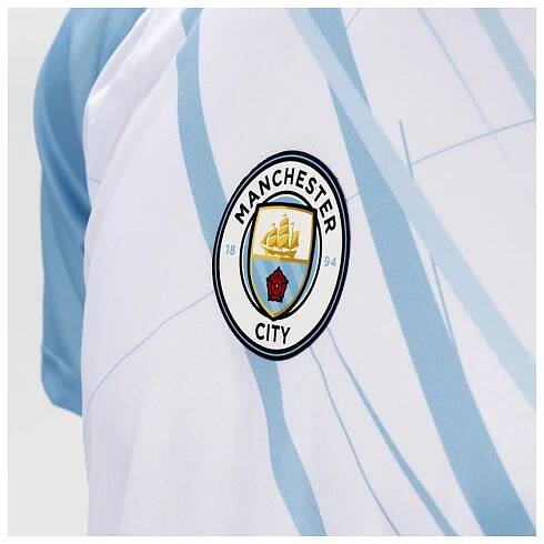 Manchester City fotbalový dres No3 Poly white - FAN-store.cz