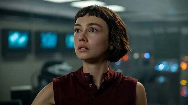 Sydney Chandler as Marcy/Wendy in "Alien: Earth."