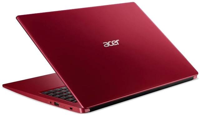 Acer Aspire 3 (A315-34) červená / 15.6" FHD / Intel Pentium N5030 1.1GHz / 4GB / 128GB SSD / Intel UHD / W11S