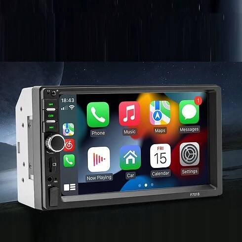 Autorádio 2 DIN BT ANDROID CARPLAY polský Stav balení originální