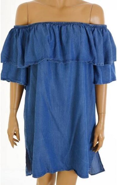 Šaty TU tunika riflová vel. XXL - XXXL / uk 24