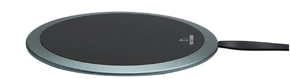 All New, Bezdrátová nabíječka, ultra tenká, pro telefon, stříbrná, 5/9V, 10W, ochrana proti přehřátí, Qi | TonerPartner.cz