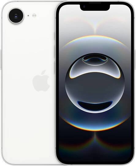 Mobilní telefon Apple iPhone 16e 128 GB bílý (MD1R4SX/A)