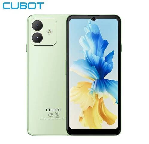 Cubot Note 40 Smartphone, 12 GB RAM (6GB + 6GB Rozšířeno) + 256GB ROM, 50MP hlavní fotoaparát, 6,56" 90Hz displej, 5200mAh baterie, GPS