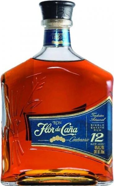 Flor de Caña Centenario 12y 40% 0,7 l (holá láhev)
