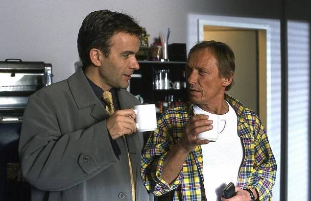 Případ pro dva - Poslední zvonění - Z filmu - Paul Frielinghaus, Claus Theo Gärtner