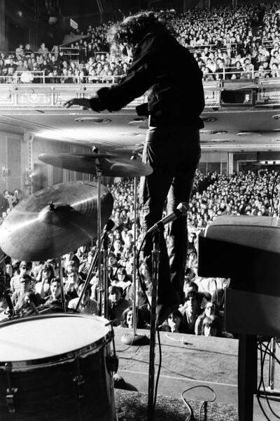 The Doors performed at New York City's Fillmore East in 1968.