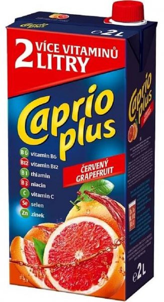 Caprio grep červený nápoj 2L