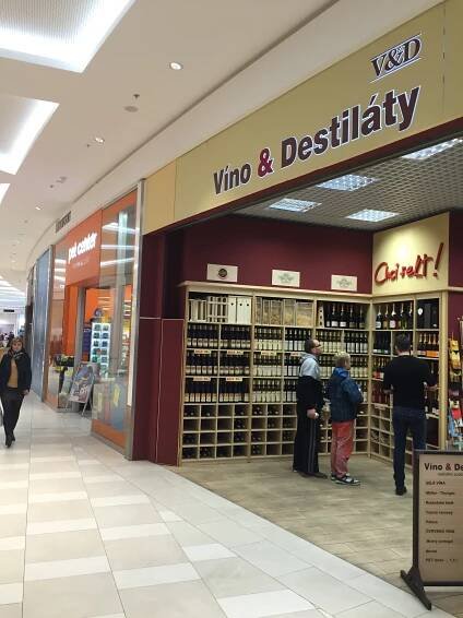 Vinotéka Kladno - Obchodní centrum Cental | Víno & Destiláty