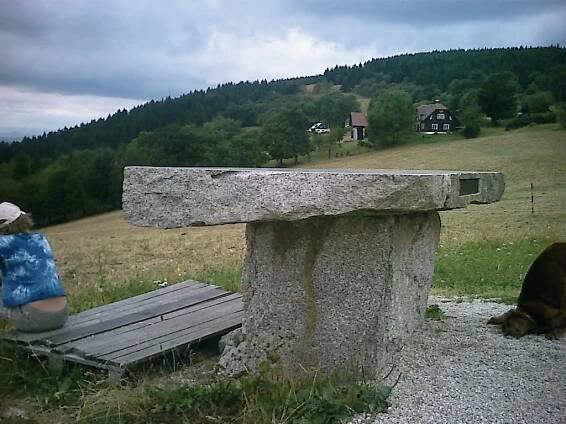 Kameň lásky na Pročeských horách / Stone love the Pročeských mountains 