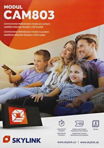 Dekódovací modul Skylink CAM803 Nagravision s vestavěnou kartou
