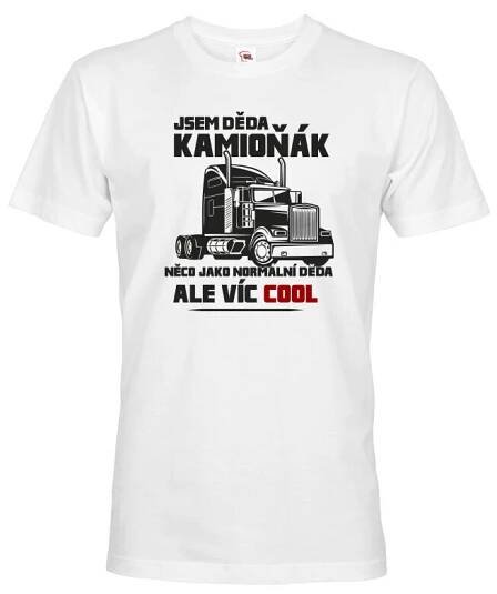 Pánské tričko pro řidiče kamionu / kamioňáky - Děda kamioňák