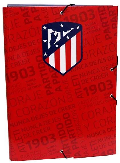 Atlético Madrid obal s gumičkou červený