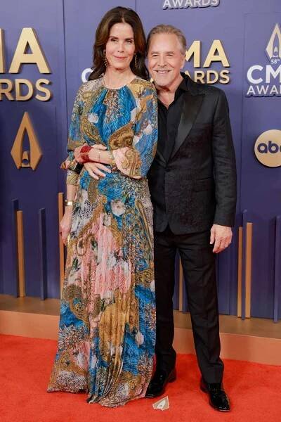 Kelley Phleger and Don Johnson attend The 58th Annual CMA Awards at Music City Center on November 20, 2024 in Nashville, Tennessee