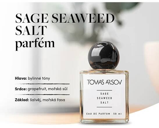 Tomas Arsov SAGE SEAWEED SALT 50ml parfém