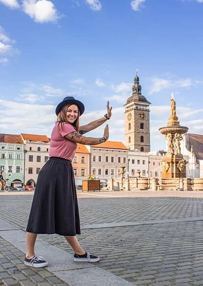 #světovéČesko aneb jako Rudolf II. vyšplhejte 225 šikmých schodů na Černou věž v Českých Budějovicíc – Kudy z nudy 