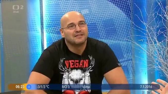 Vegan a thai-boxer Jan Müller