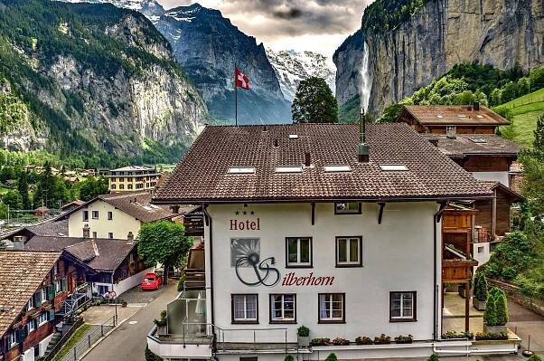 Hotel Silberhorn Lauterbrunnen Exteriér fotografie