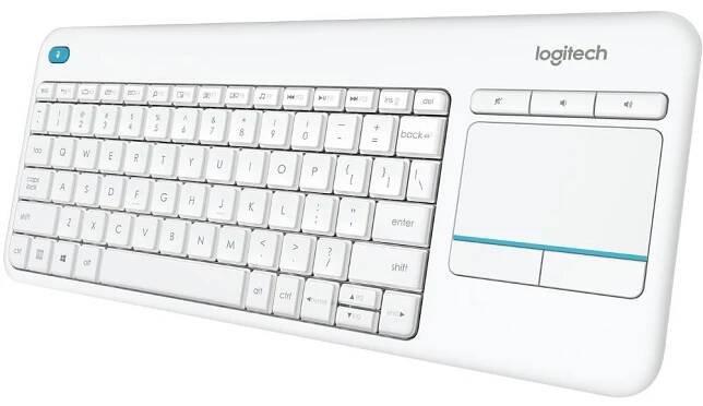 K400 Plus Wrl kbd bílá CZ/SK LOGITECH | TonerPartner.cz
