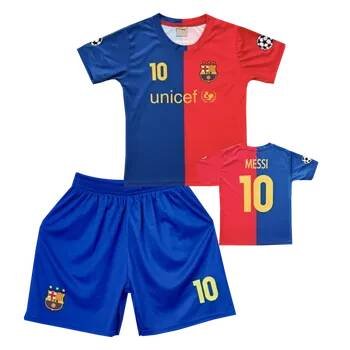 Numberoplus Premium Dětský fotbalový dres Komplet FC Barcelona - Lionel Messi 10 Velikost: 11 roků (vel.140)