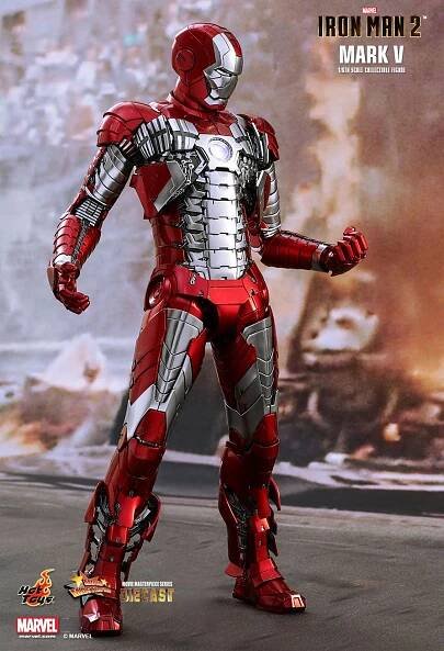 Iron Man 2 - Mark V Diecast - Machinegun