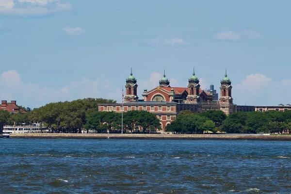 Exterior of the Ellis Island Museum