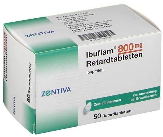 Ibuprofen 800 mg bestellen → Online Rezept per Ferndiagnose