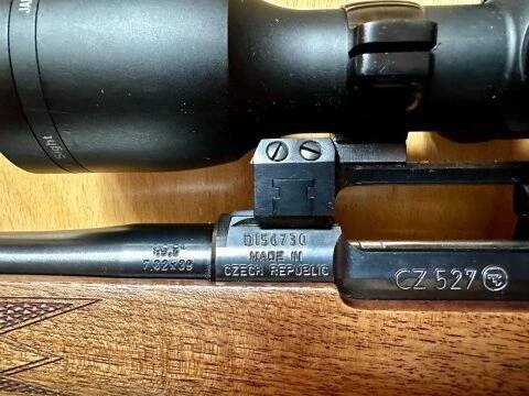 Kulovnice CZ 527 7,62x39 Carbine (Bazar zbraní - Puška) - ZBRANĚ.cz