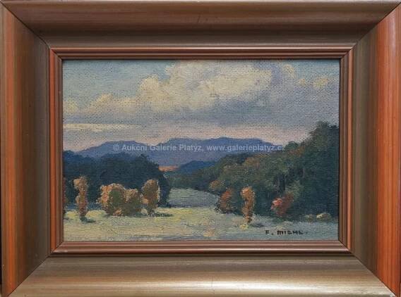 František Michl - Šumavský motiv - Aukční Galerie Platýz