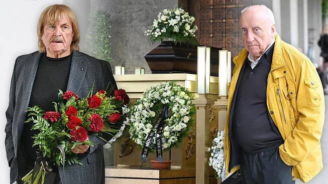 Hudební legendy pláčou. Na pohřbu s Wolfem se dojemně vzpomínalo, Felix dirigentovi zahrál na cestu do nebe – eXtra.cz
