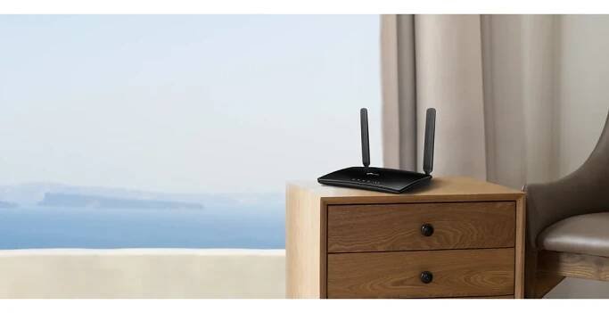 TP-Link TL-MR6400 4G LTE WiFi N Router, 4x FE ports
