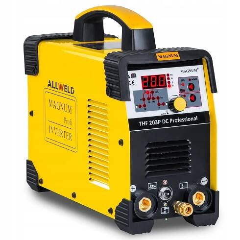 INVERTOROVÁ SVÁŘEČKA INVERTOROVÁ MAGNUM THF 203P DC PRO TIG MMA PULS 200A 230V Maximální průměr elektrody 4 mm