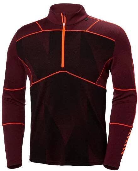 Helly Hansen Lifa Merino Max 1/2 Z Port/Tria pánské