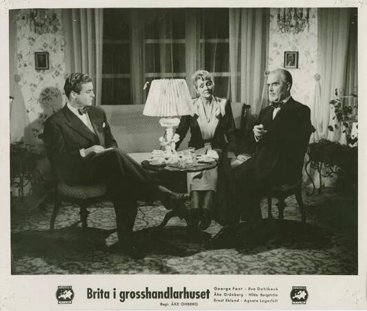George Fant, Stina Hedberg, Ernst Eklund - Brita i grosshandlarhuset - Fotosky