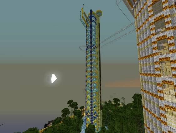 Minecraft Skyscrapers by G. Stolyarov II – The Rational Argumentator