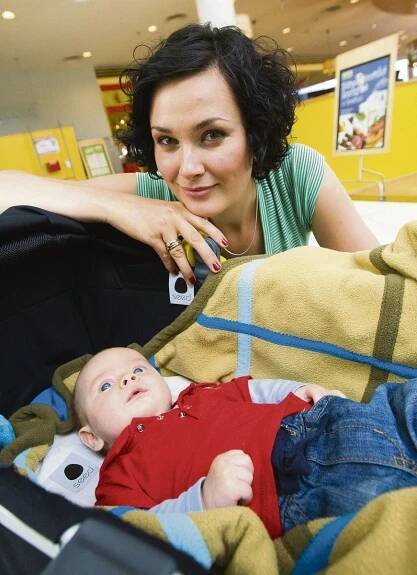 Michaela Salačová ukázala syna