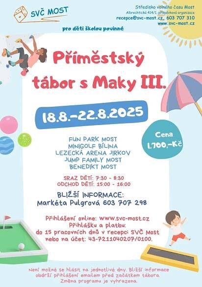 Příměstský tábor s Maky III.