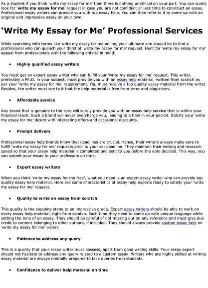 The 3 Really Obvious Ways To WriteMyEssays Better That You Ever Did